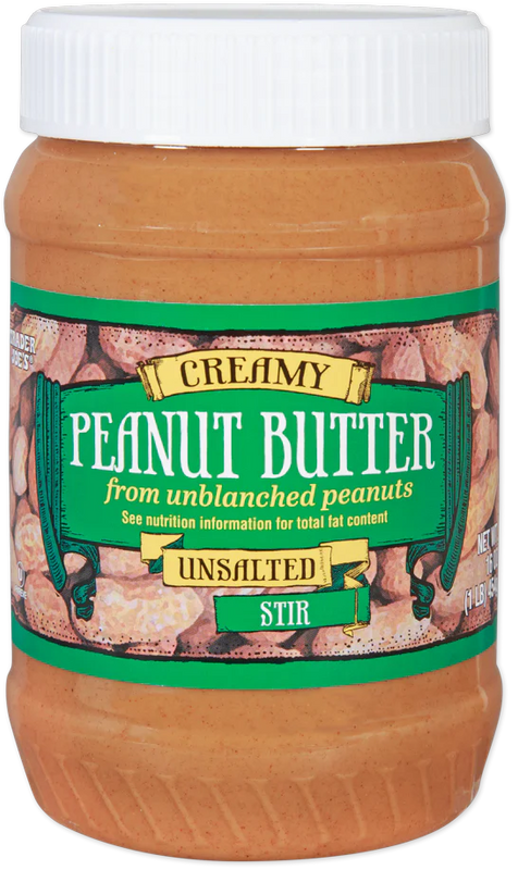 Creamy Peanut Butter Unsalted 16 Oz