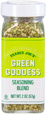 Green Goddess Seasoning Blend – Herbal Garlic Spice Mix, All-Purpose Flavor Enhancer 2 Oz