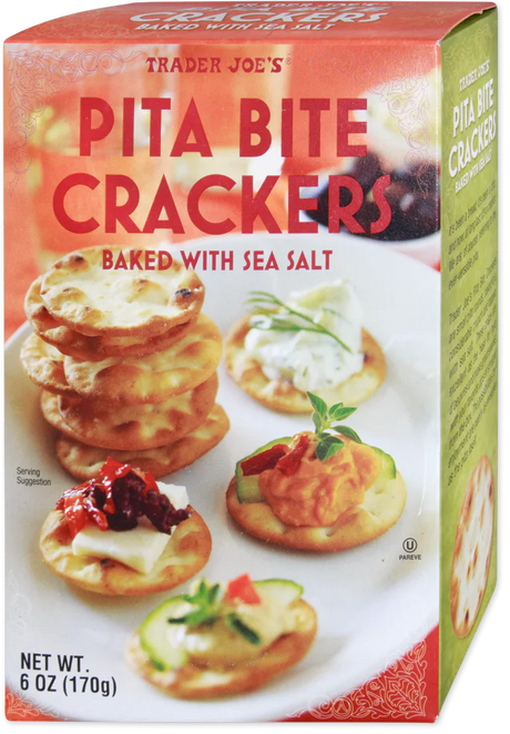 Pita Bite Crackers 6 oz Crispy & Versatile
