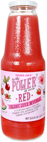 To The Power of Seven Red Organic Juice Beverage 33.8 Fl Oz
