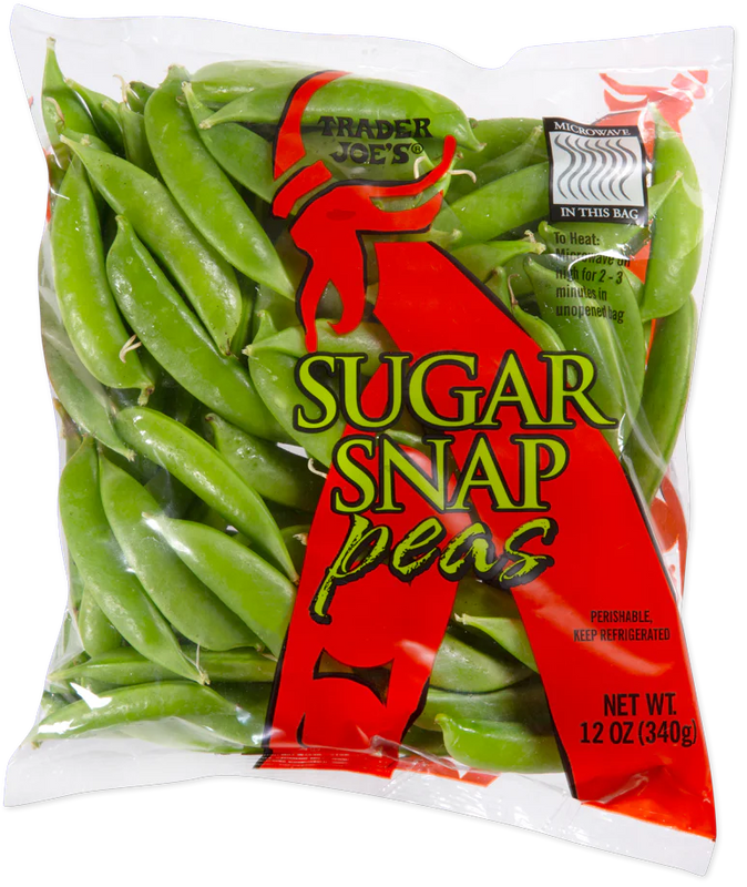 Trader Joes Sugar Snap Peas/12 Oz