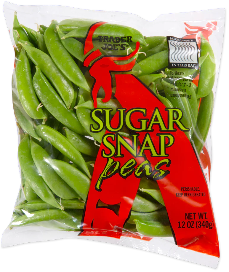 Trader Joes Sugar Snap Peas/12 Oz