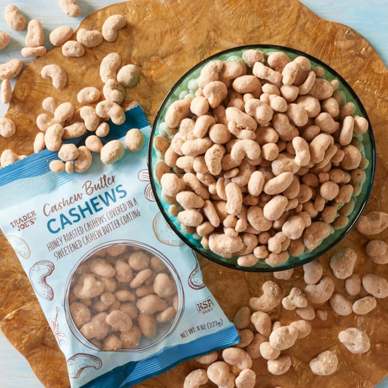 Cashew Butter Cashews – Crunchy Honey-Roasted Cashews Coated in Creamy Cashew Butter