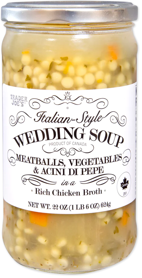 Trader Joes Italian-Style Wedding Soup/22 Oz