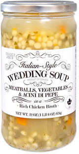 Trader Joes Italian-Style Wedding Soup/22 Oz