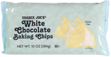 White Chocolate Baking Chips – Creamy Sweet Chips for Baking, Melting & Desserts 10 Oz