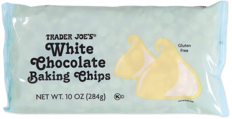White Chocolate Baking Chips – Creamy Sweet Chips for Baking, Melting & Desserts 10 Oz