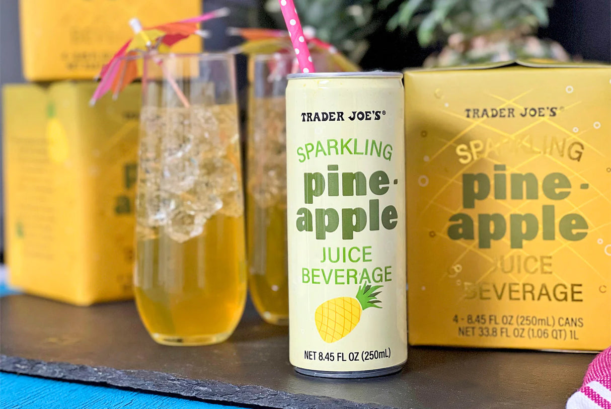 Sparkling Pineapple Juice 8.45 Fl Oz