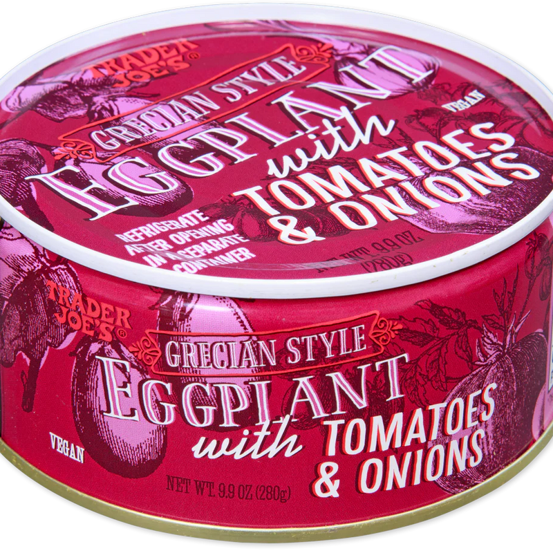Grecian Style Eggplant with Tomatoes & Onions 9.9 oz