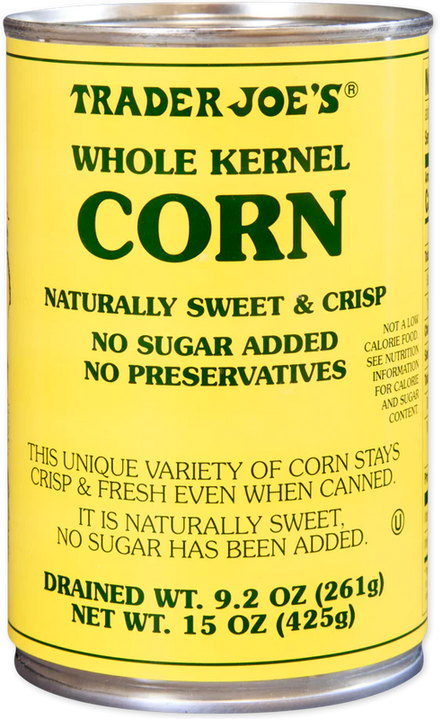 Whole Kernel Sweet Corn 15 Oz