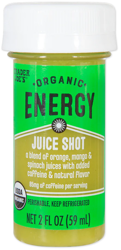 Organic Energy Juice Shot 2 Fl Oz