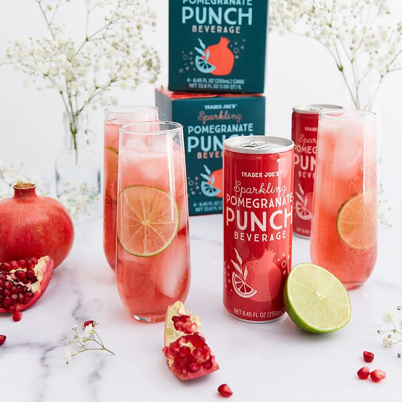 Sparkling Pomegranate Punch Beverage - 8.45 Oz
