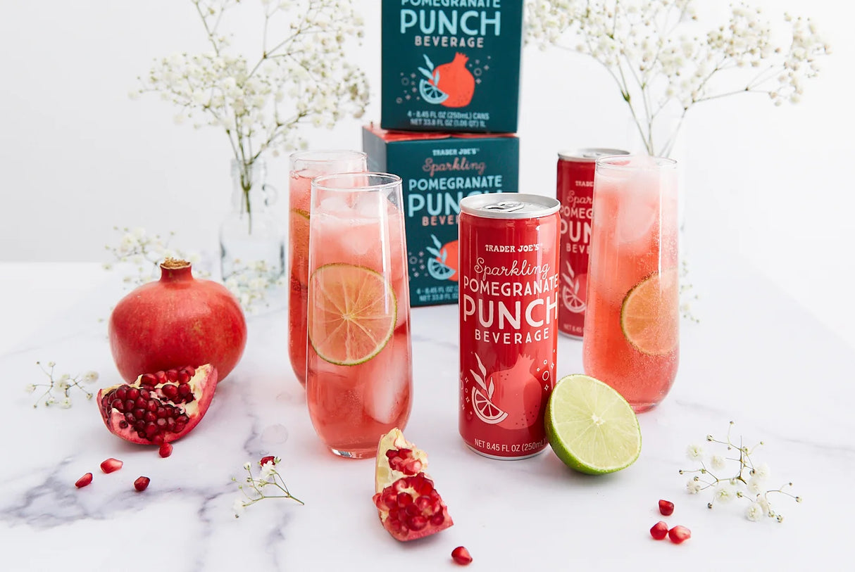 Sparkling Pomegranate Punch Beverage - 8.45 Oz