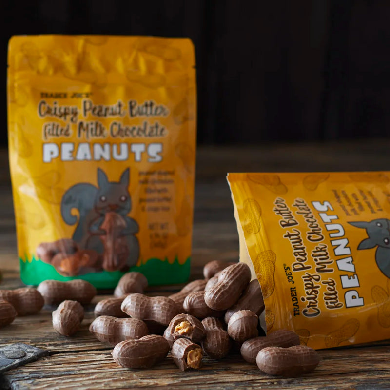 Trader Joe's Crispy Peanut Butter Filled Milk Chocolate Peanuts (4.94 Oz)