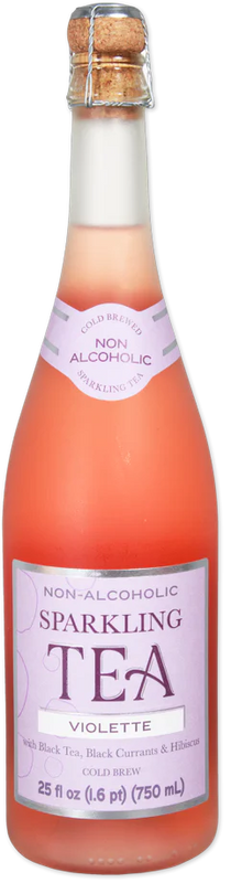 Non-Alcohol Sparkling Violette Tea - 750 mL