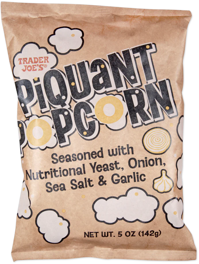 Piquant Popcorn 5 oz Zesty & Crunchy