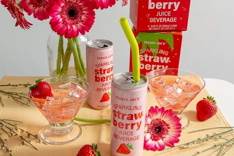 Sparkling Strawberry Juice - 8.45 Fl Oz