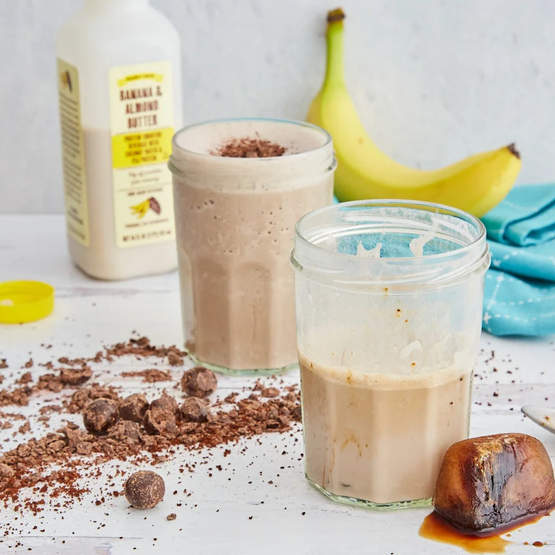 Banana & Almond Butter Protein Smoothie - 16 Fl Oz