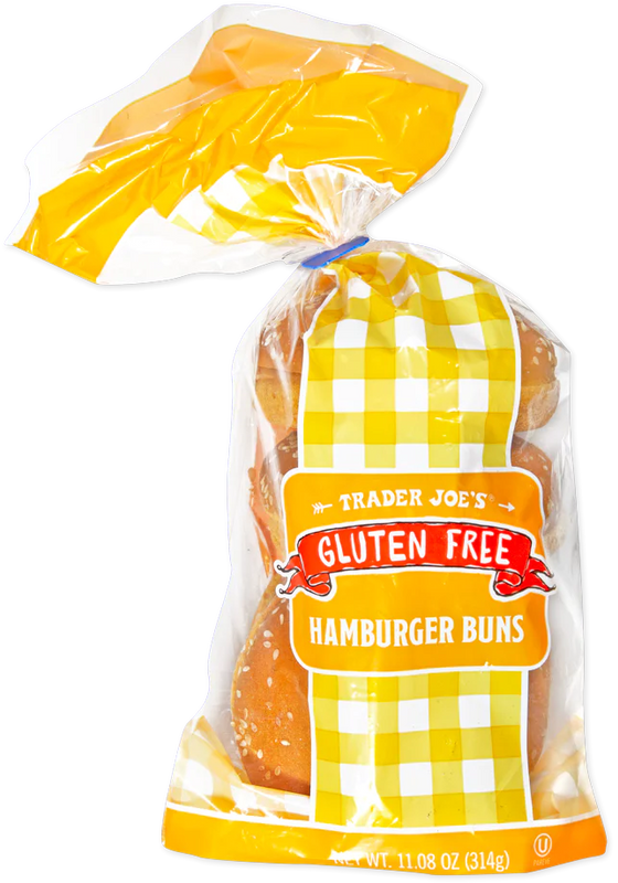 Trader Joe’s Gluten Free Hamburger Buns Soft & Delicious 11.08 oz