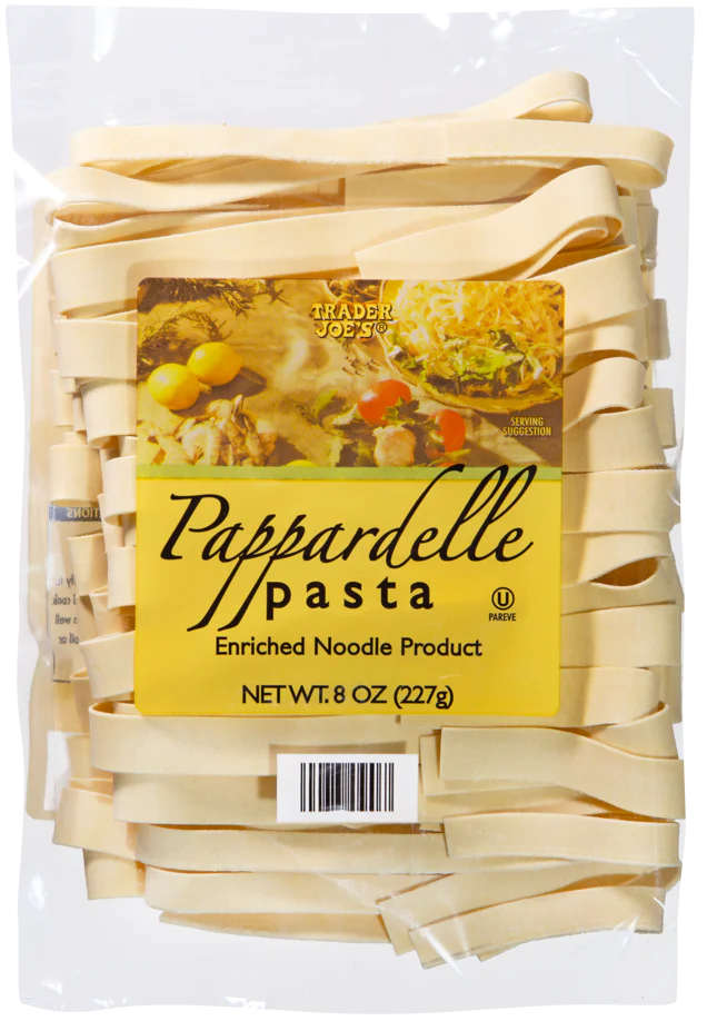 Trader Joes Pappardelle Pasta 8 Oz