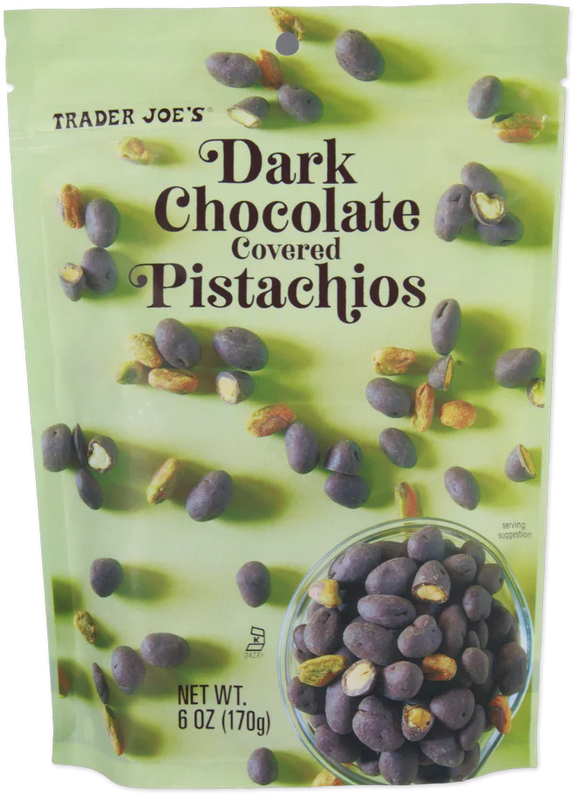 Dark Chocolate Covered Pistachios /6 Oz