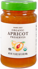 Trader Joes Organic Apricot Preserves/17.5 Oz