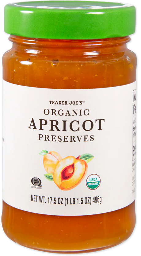 Trader Joes Organic Apricot Preserves/17.5 Oz