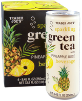 Sparkling Green Tea with Pineapple 8.45 Fl Oz