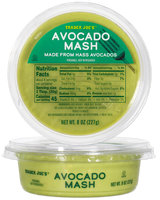 Avocado Mash – Smooth, Ready-to-Use Hass Avocado Spread