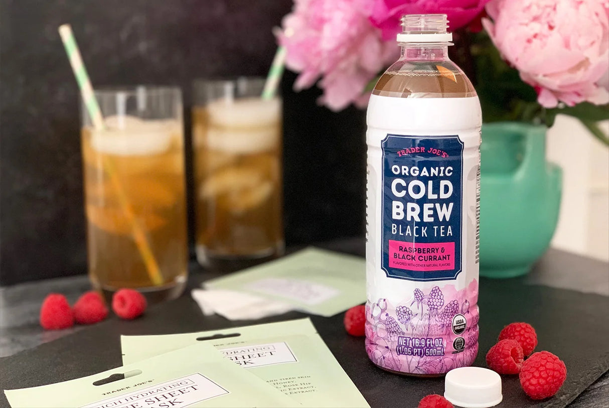 Organic Cold Brew Raspberry & Currant Black Tea-500ML