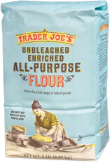 Trader Joes Unbleached Enriched All-Purpose Flour 5 Lb