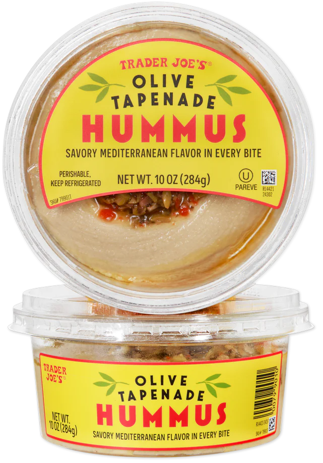 Olive Tapenade Hummus – Bold Mediterranean Mezze Dip with Briny Olive Flavor