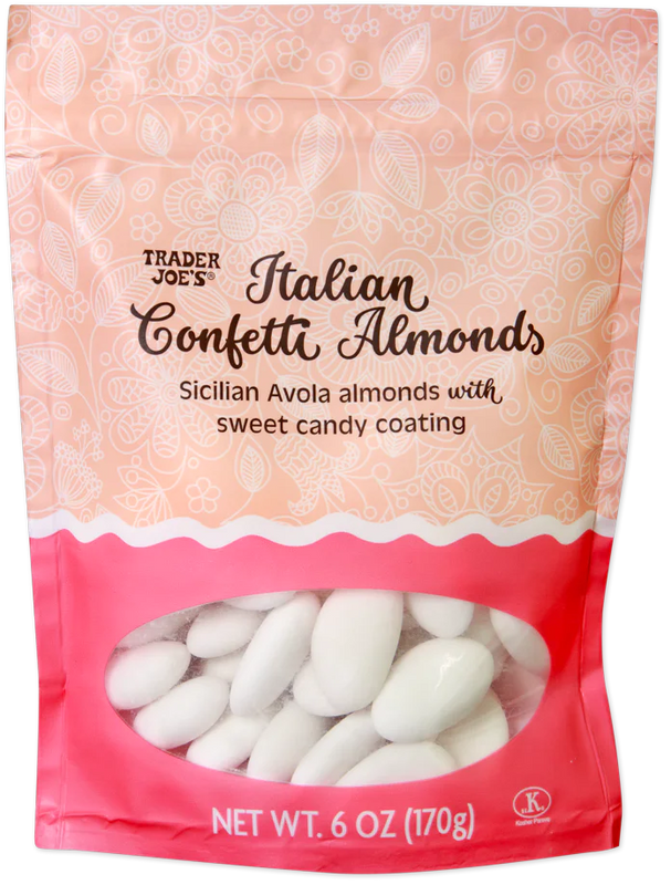 Italian Confetti Almonds 6 oz Crunchy & Sweet