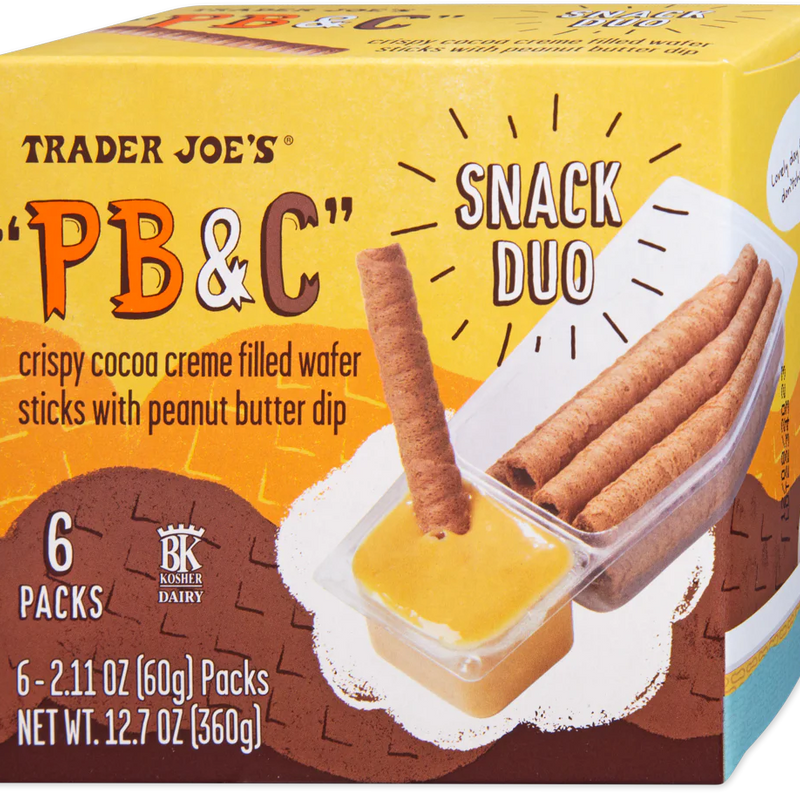 Trader Joes PB&C Snack Duo/12.7 Oz