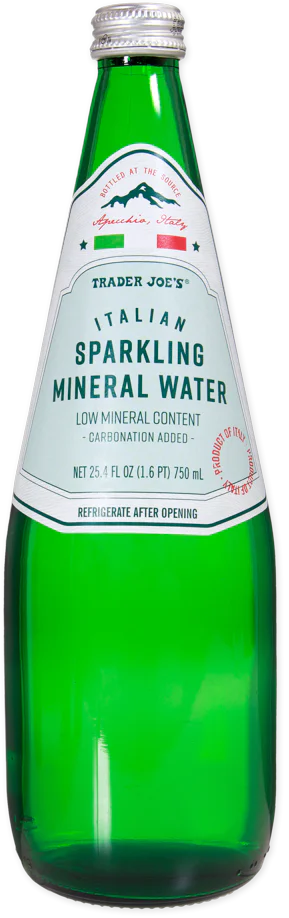 Italian Sparkling Mineral Water 25.4 Fl Oz