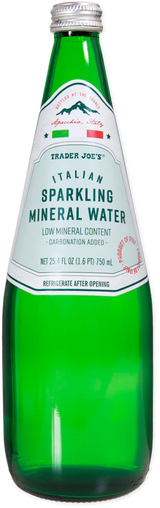 Italian Sparkling Mineral Water 25.4 Fl Oz