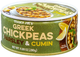 Trader Joe’s Greek Chickpeas with Cumin & Parsley – Mediterranean Flavor in a Can