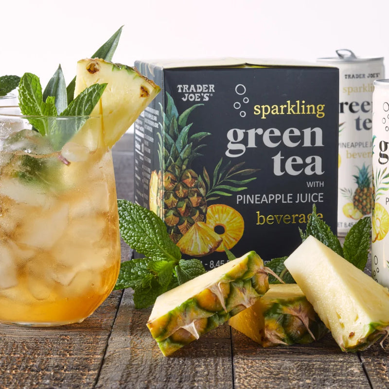Sparkling Green Tea with Pineapple 8.45 Fl Oz