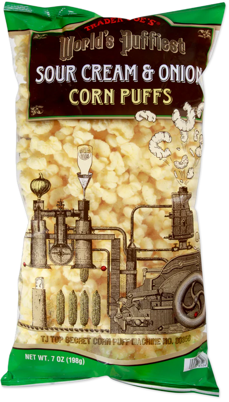 World's Puffiest Sour Cream & Onion Corn Puffs 7 oz
