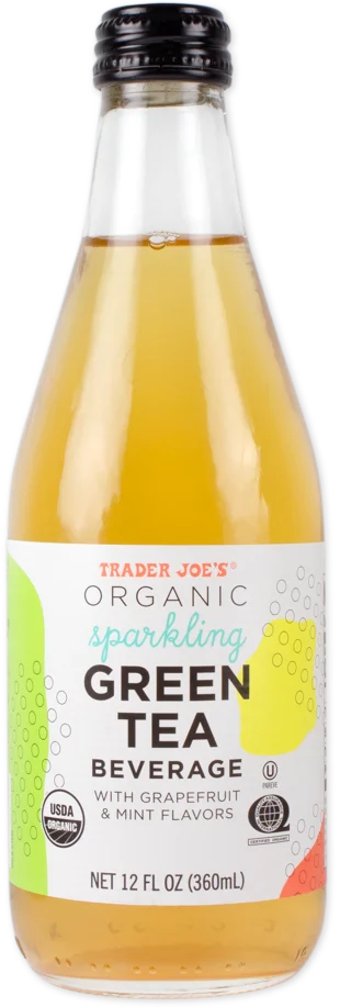 Organic Sparkling Green Tea Beverage-360ML