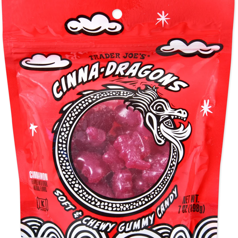 Trader Joe’s Cinna-Dragons Gummy Candy (7 Oz)