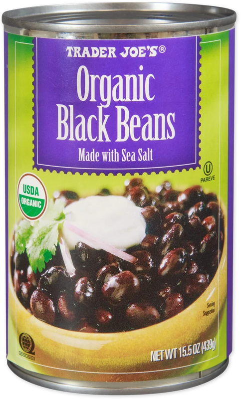 Trader Joe’s Nutritious & Versatile Organic Black Beans / 15.5 Oz