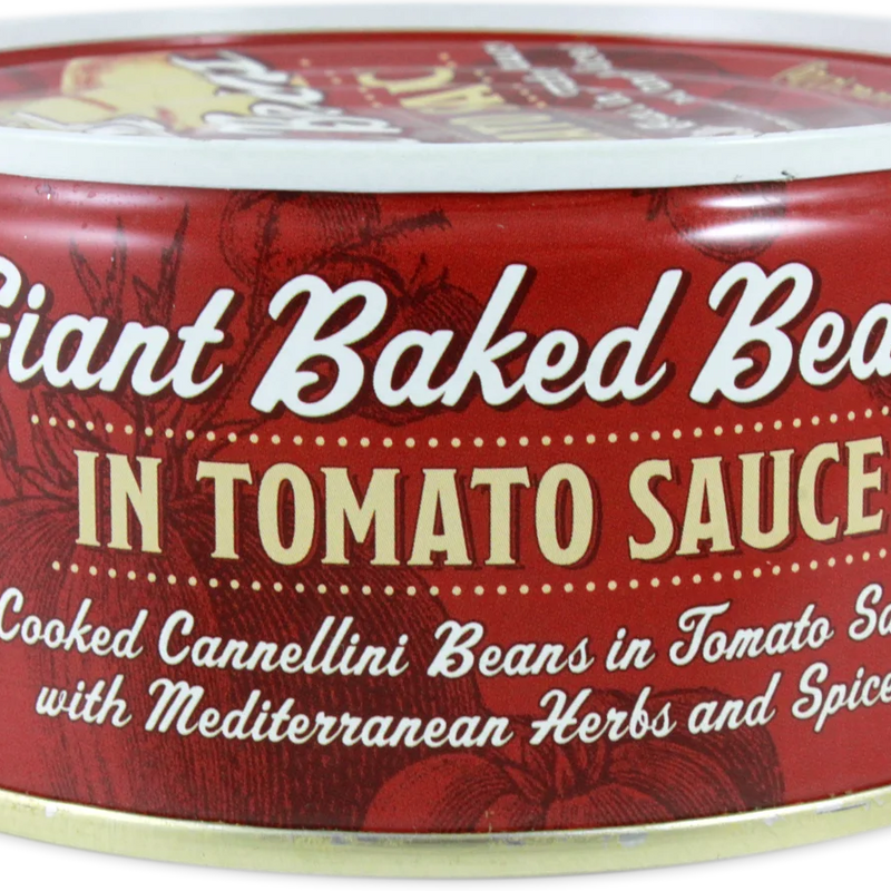 Trader Joes Giant Baked Beans in Tomato Sauce/9.6 Oz