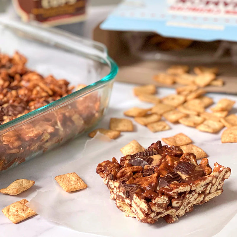 Trader Joe's Crunchy Cinnamon Squares Sweet & Crunchy Snack 12.2 Oz