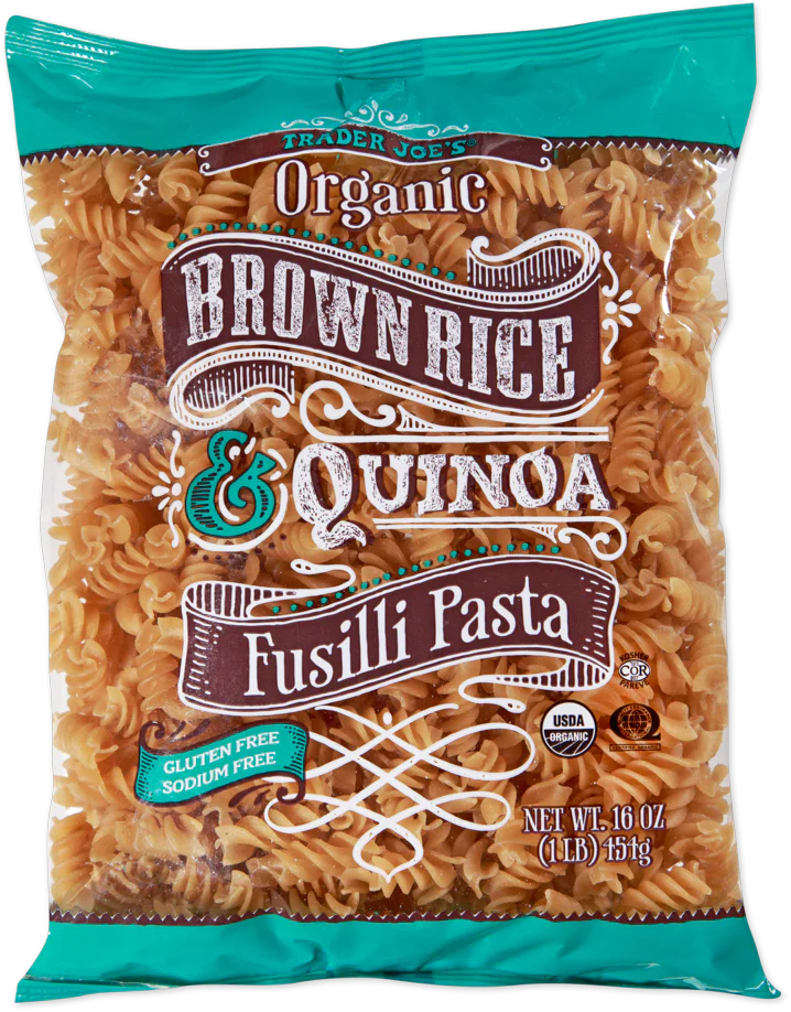 Organic Brown Rice & Quinoa Fusilli Pasta 16 oz