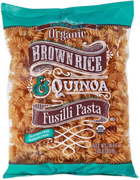 Organic Brown Rice & Quinoa Fusilli Pasta 16 oz