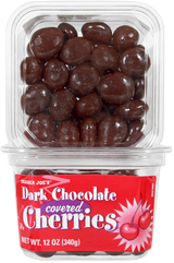 Dark Chocolate Covered Cherries 12 Oz