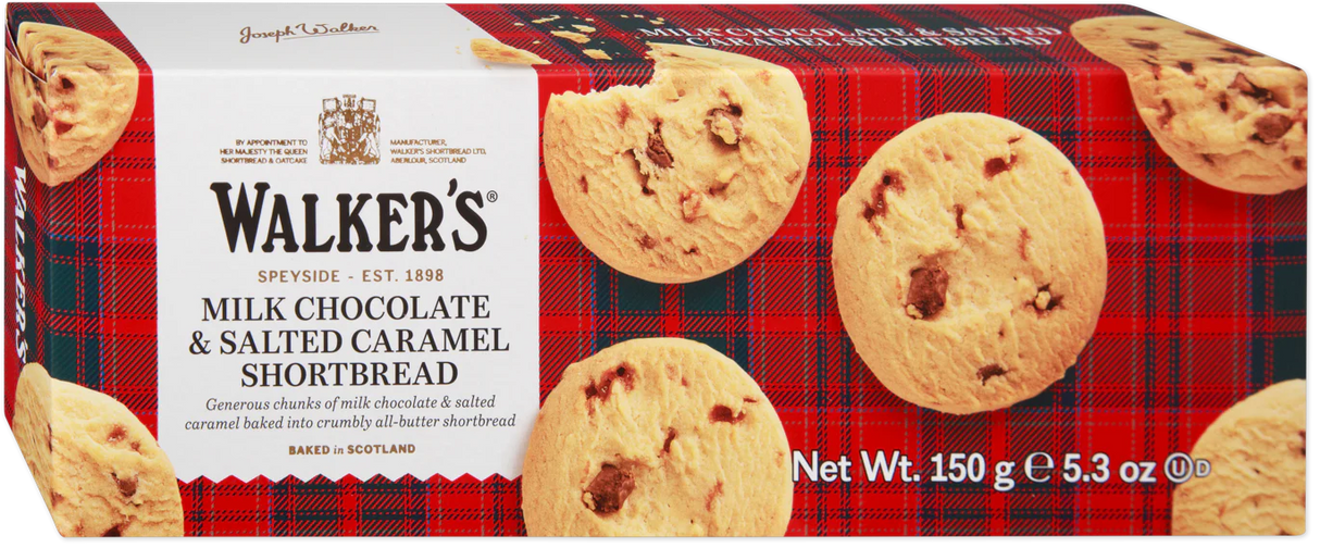 Walker's Milk Chocolate Salted Caramel Shortbread 5.3 oz