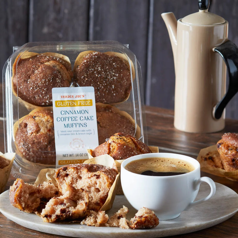 Trader Joe’s Gluten Free Cinnamon Coffee Cake Muffins/14 Oz