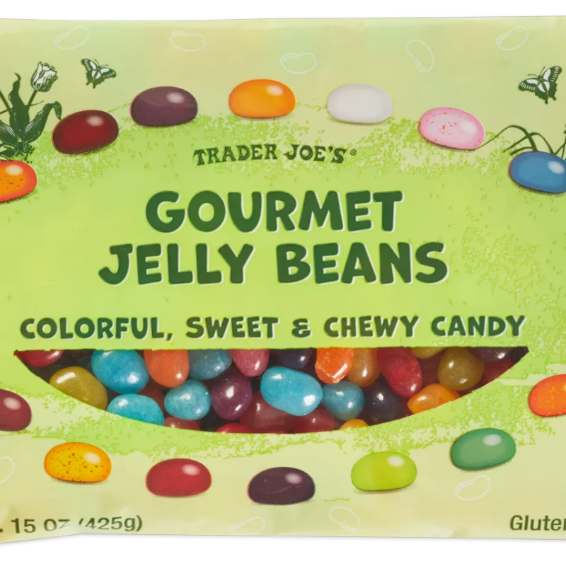 Gourmet Jelly Beans Large Bag – 18 Fruit & Vegetable Flavored Beans